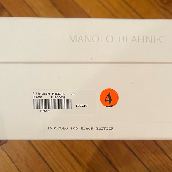 MANOLO BLAHNIK - Size: 38 1/2 - Picture 12 of 12